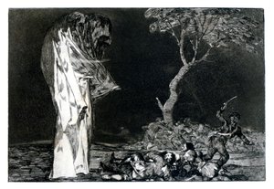 Rätsel der Angst, 1819-1823 von Francisco de Goya