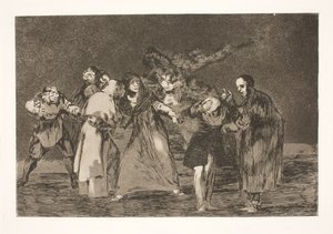 Wunden heilen schneller als hastige Worte von Francisco de Goya