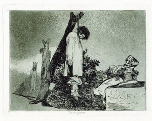 Tampoco. Platte 36 aus Die Schrecken des Krieges Los Desastros de la Guerra, 1810-1820 von Francisco de Goya