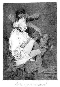 Das ist sicherlich lesen können von Francisco de Goya