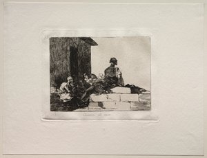 Die Schrecken des Krieges: Appelle sind vergeblich von Francisco de Goya