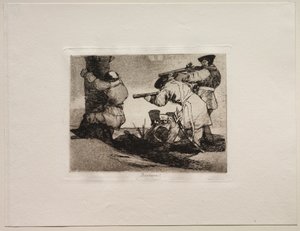 Die Schrecken des Krieges: Barbaren! von Francisco de Goya