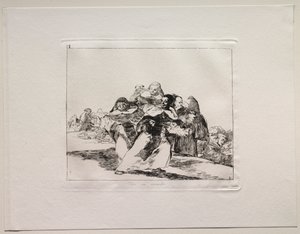 Die Schrecken des Krieges: Alles ist drunter und drüber von Francisco de Goya