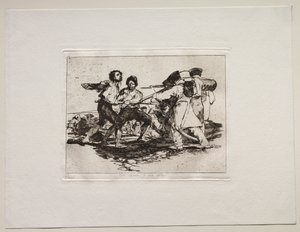Die Schrecken des Krieges: Zu Recht oder Unrecht von Francisco de Goya