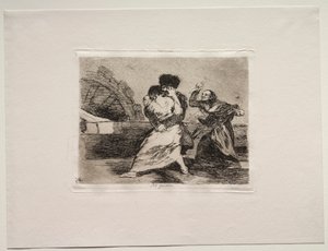 Die Schrecken des Krieges: Sie mögen es nicht von Francisco de Goya