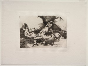Die Schrecken des Krieges: Sie nutzen sie aus von Francisco de Goya