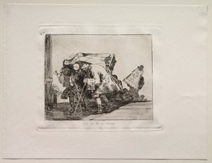 Die Schrecken des Krieges: Dies ist nicht weniger so von Francisco de Goya