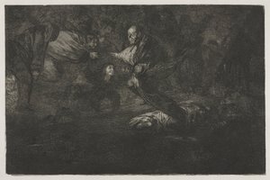 Die Sprichwörter: Gott erschafft sie und sie verbinden sich, 1864