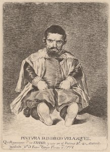 Ein Zwerg von Francisco de Goya after Diego Velázquez