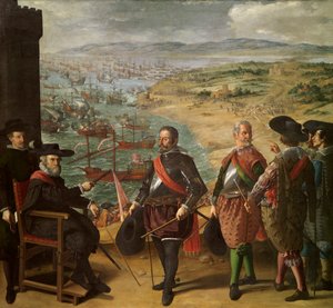 Die Verteidigung von Cadiz gegen die Engländer von Francisco de Zurbaran