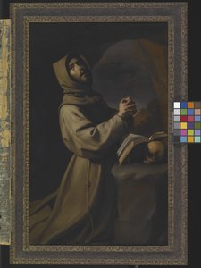 St. Franziskus In Meditation von Francisco de Zurbaran