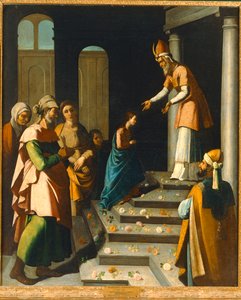 Die Darstellung der Jungfrau im Tempel von Francisco de Zurbaran