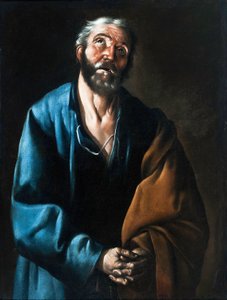 Die Tränen des Heiligen Petrus von Francisco de Zurbaran