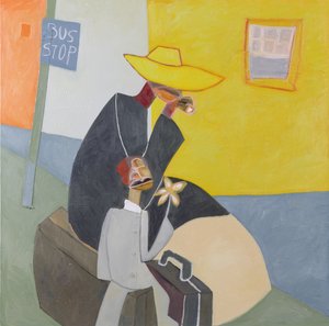 Bushaltestelle I, 2000