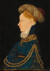 Profilporträt einer Dame von Franco Flemish 15th Century