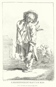 Schornsteinfeger (Gravur) von Francois (after) Boucher