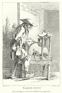 Messerschleifer von Francois (after) Boucher