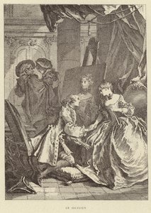Der Sizilianer von Francois (after) Boucher