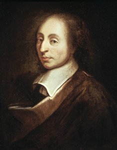 Porträt von Blaise Pascal - Gemälde von François Quesnel