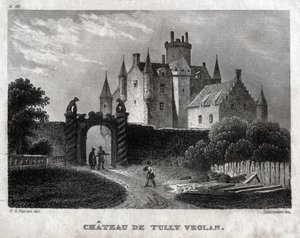 Craighall Castle (Stich, ca. 1830)