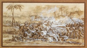 Die Schlacht bei den Pyramiden, Napoleon blieb Sieger von François André Vincent