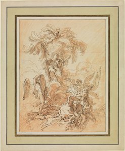 Allegorie auf die Geburt eines französischen Prinzen von François Boucher