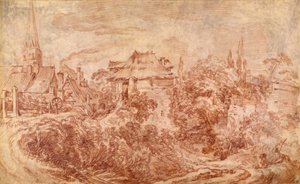 Landschaft mit Figuren
