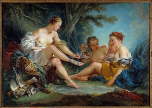 Die Rückkehr von Dianas Jagd von François Boucher