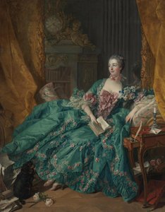 Madame de Pompadour von François Boucher
