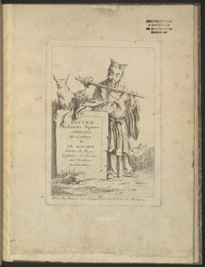 Sammlung verschiedener chinesischer Figuren aus dem Kabinett von François Boucher von François Boucher