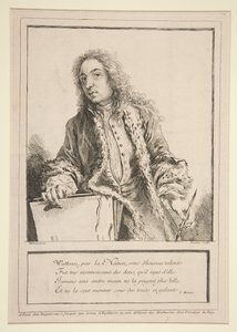 Selbstporträt von Antoine Watteau