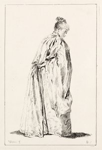 Stehende Frau