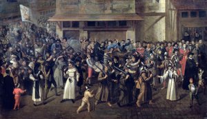 Prozession der Heiligen Liga, ca. 1590-93