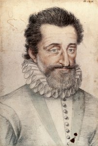 Porträt von König Heinrich IV. von Frankreich (1553-1610) von François Clouet