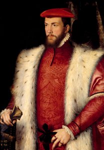 Porträt von Odet de Coligny (1517-1571), Kardinal von Chatillon. Gemälde von François Clouet (1515-1572), 16. Jahrhundert. Chantilly, Musée Condé von François Clouet