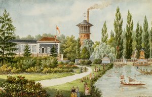 Ein Freizeitpark außerhalb von Paris, 1846
