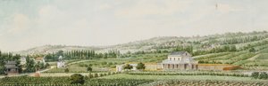 Ein Bahnhof in den Vororten von Paris, 1846