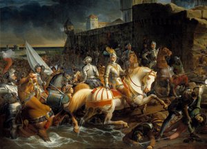 Eroberung von Calais durch François I. von Guise, Herzog von Aumale (1519-1563), am 9. Januar