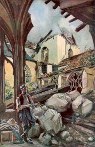 Das Kloster und die Kathedrale von Verdun, Frankreich