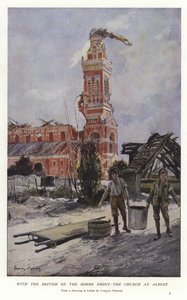 Mit den Briten an der Somme-Front von Francois Flameng