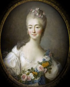 Jeanne Bécu, Gräfin Du Barry, 1743-1793 als Flora