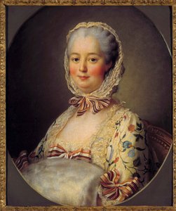 Porträt von Jeanne Antoinette Poisson, Marquise de Pompadour (Madame de Pompadour)