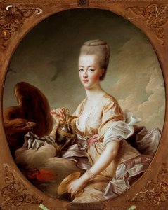 Porträt von Marie Antoinette als Hebe (1773) von Francois Hubert Drouais