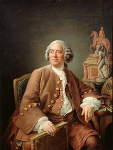 Porträt des Architekten Edmé Bouchardon 1698-1762