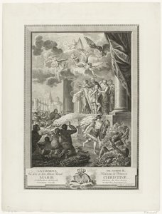 Die Gnade von Joseph II., graviert von Mathias de Sallieth von Francois Joseph Pfeiffer