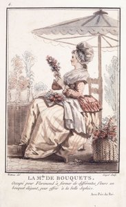La M. de des Bouquets, 1786 von Francois Louis Joseph Watteau
