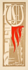 Grafische Illustration aus Prométhée Enchaîné von Aeschylus, veröffentlicht 1941 von Francois Louis Schmied