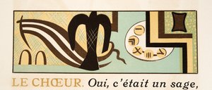 Grafische Illustration aus Prométhée Enchaîné von Aeschylus, veröffentlicht 1941 von Francois Louis Schmied
