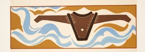 Grafische Illustration aus Prométhée Enchaîné von Aischylos, veröffentlicht 1941 von Francois Louis Schmied