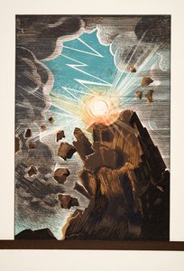 Illustration aus Prométhée Enchaîné von Aeschylus, veröffentlicht 1941